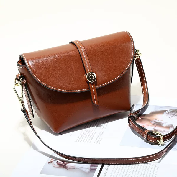2026 New Model Korean Style Women's Genuine Leather Bag, Shoulder Bag, Crossbody Bag for Women, Wholesale Available