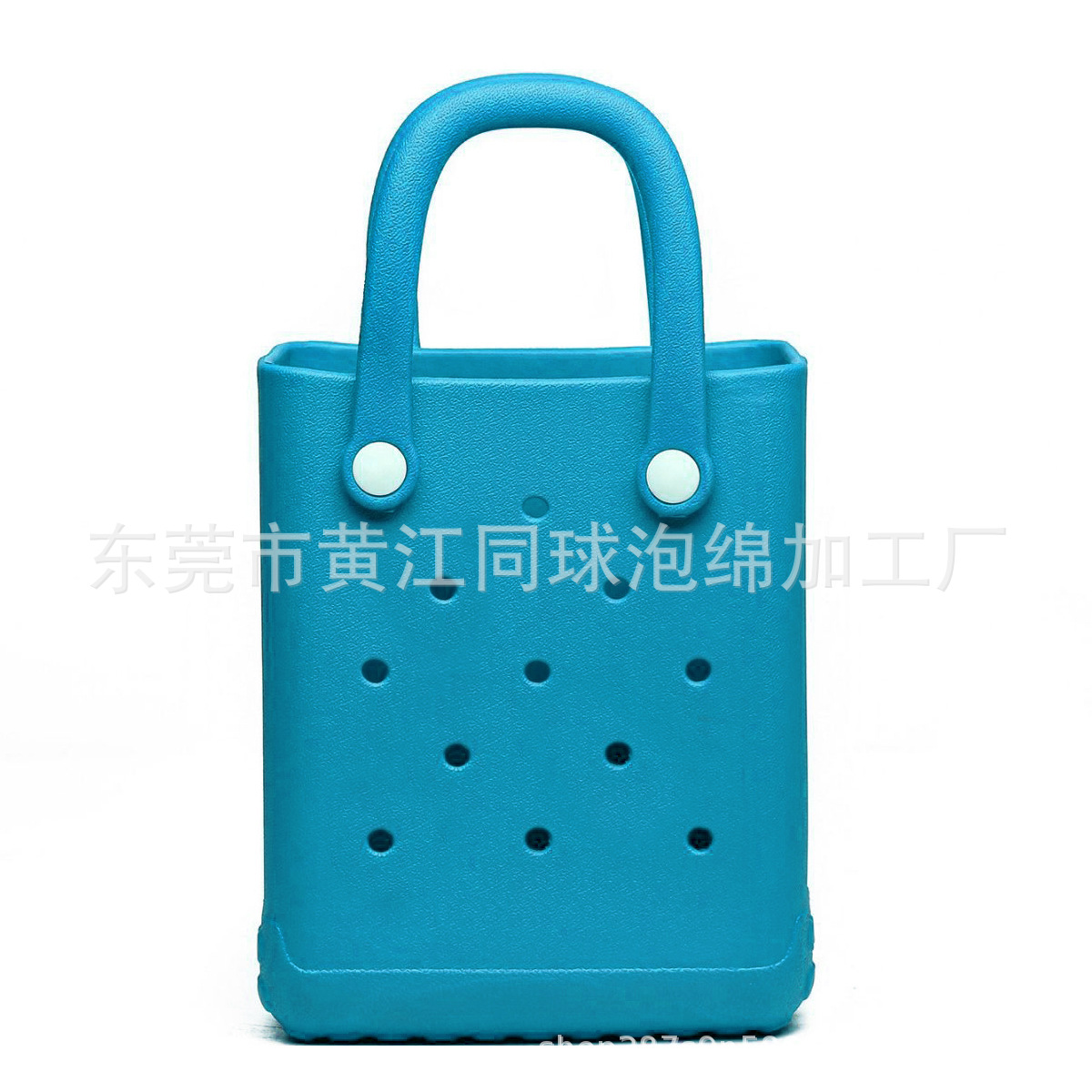 洞洞包大号旅行收纳手提包注塑菜篮子印花eva洞洞包 儿童沙滩包