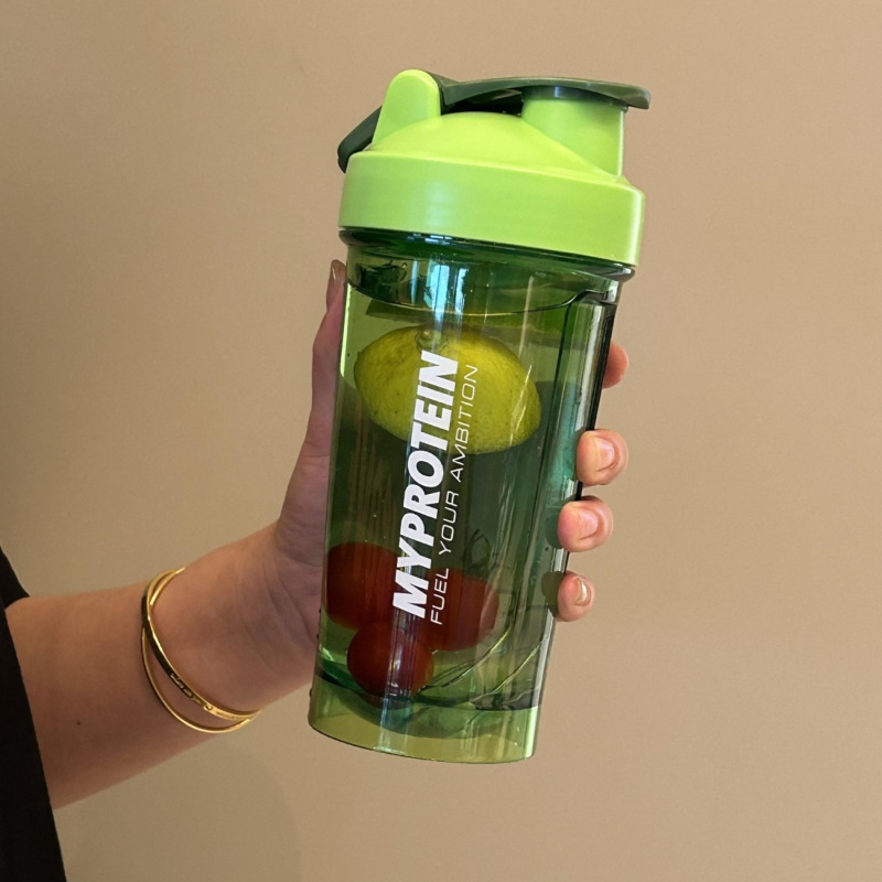 Taza de agitación deportiva con taza de agua de 600ml