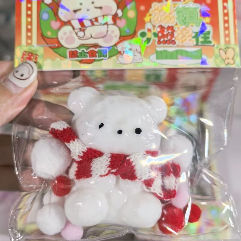 Pegue y pegue Le Giant Mac, garra de gato, flocking, barro suave, muscular debilidad de dopamina, sensación de mano, descompresión, rebote lento.