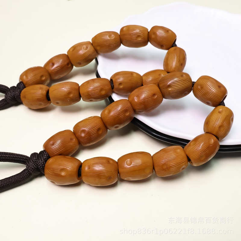 Olive Stone and Jujube Seed Bracelet, Versatile Hand-Held Accessory, DIY Jewelry