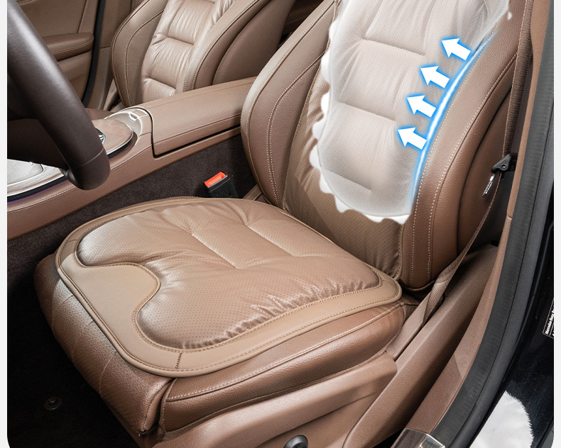Suitable for new seat cushion four seasons universal single-piece seat cushion Mercedes-Benz BMW rear winter car plush premium seat cushion