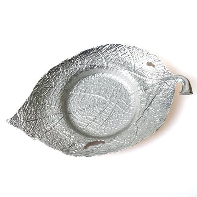 Transfronterizo fábrica directa aleación posavasos taza de té aislamiento posavasos hoja residual posavasos Kung Fu ceremonia del té Accesorios