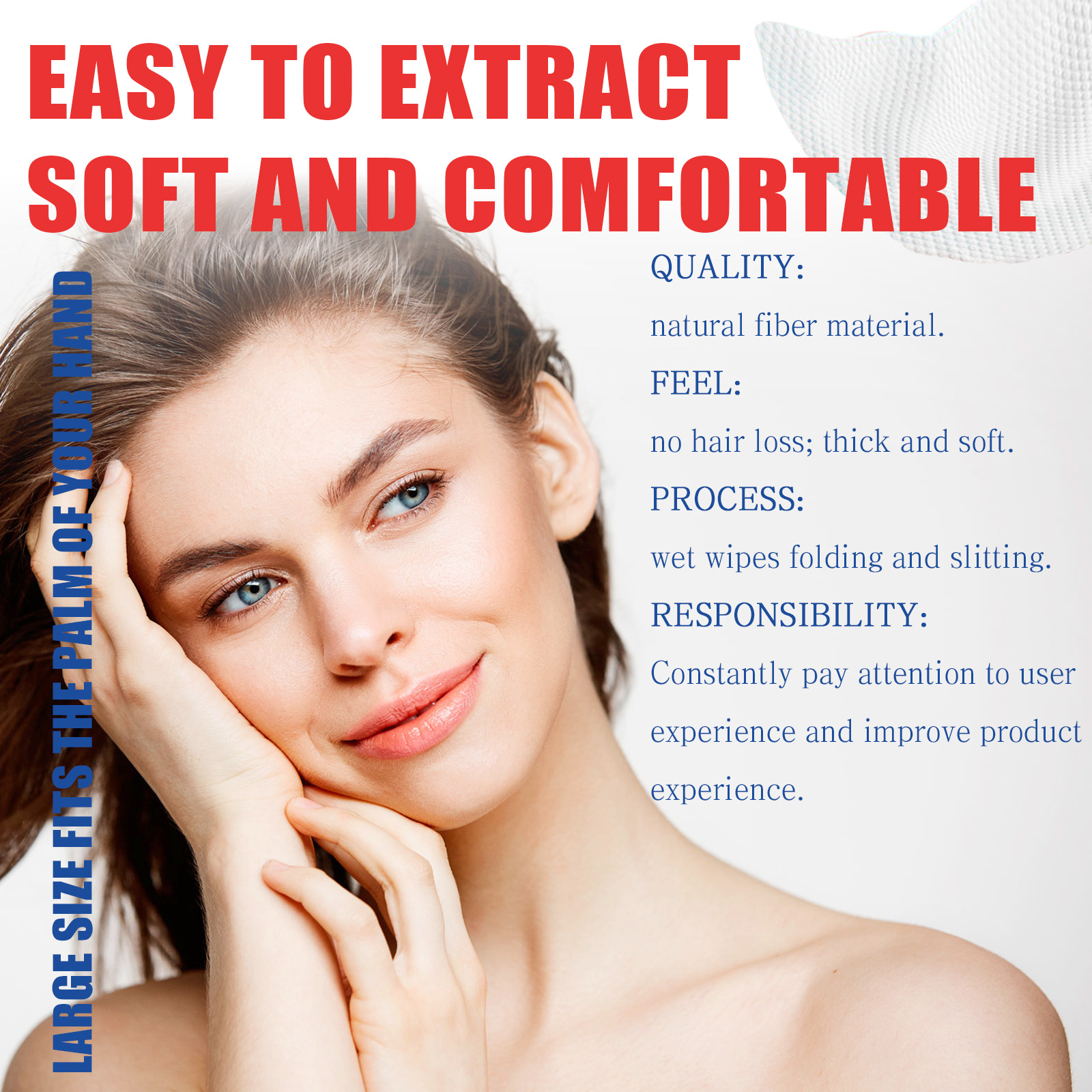 South Moon No Wash, Portable Hygiene Wet Wipe, Hemorrhoid Perianal Care, Private Area Cleaning Napkins_voghion.com