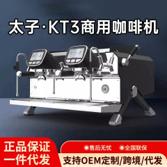 プリンスコーヒーマシン KT3 マルチボイラー業務用イタリア製双頭半自動コーヒーマシン大型抽出濃縮マルチボイラー