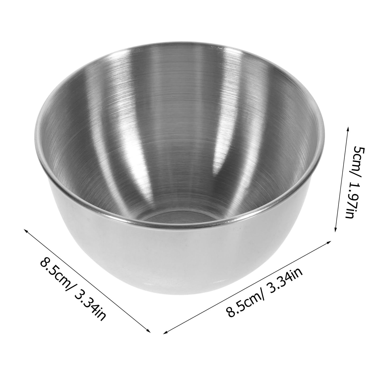 热卖金色蘸酱碗调味碟不锈钢蘸料小碗寿司蘸碗酱料杯果酱碗