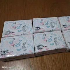Ke Xin Rou Colorful Packaging Baby Soft Tissues 120 Pumps Baby Cloud Soft Tissue Facial Moisturizing Paper Full Box 16 Packs