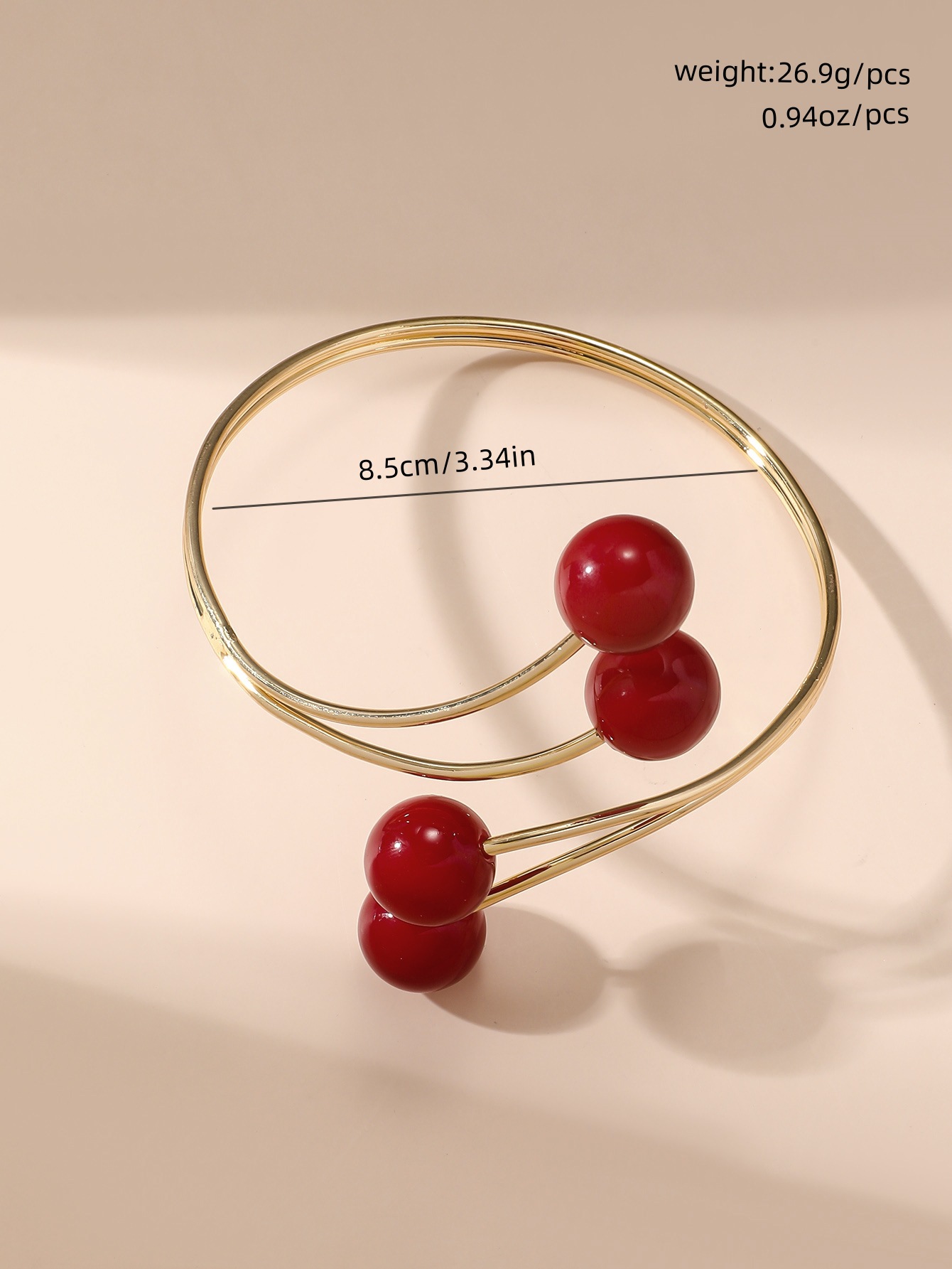 Round Modern Style Alloy Bangle Wholesale display picture 6