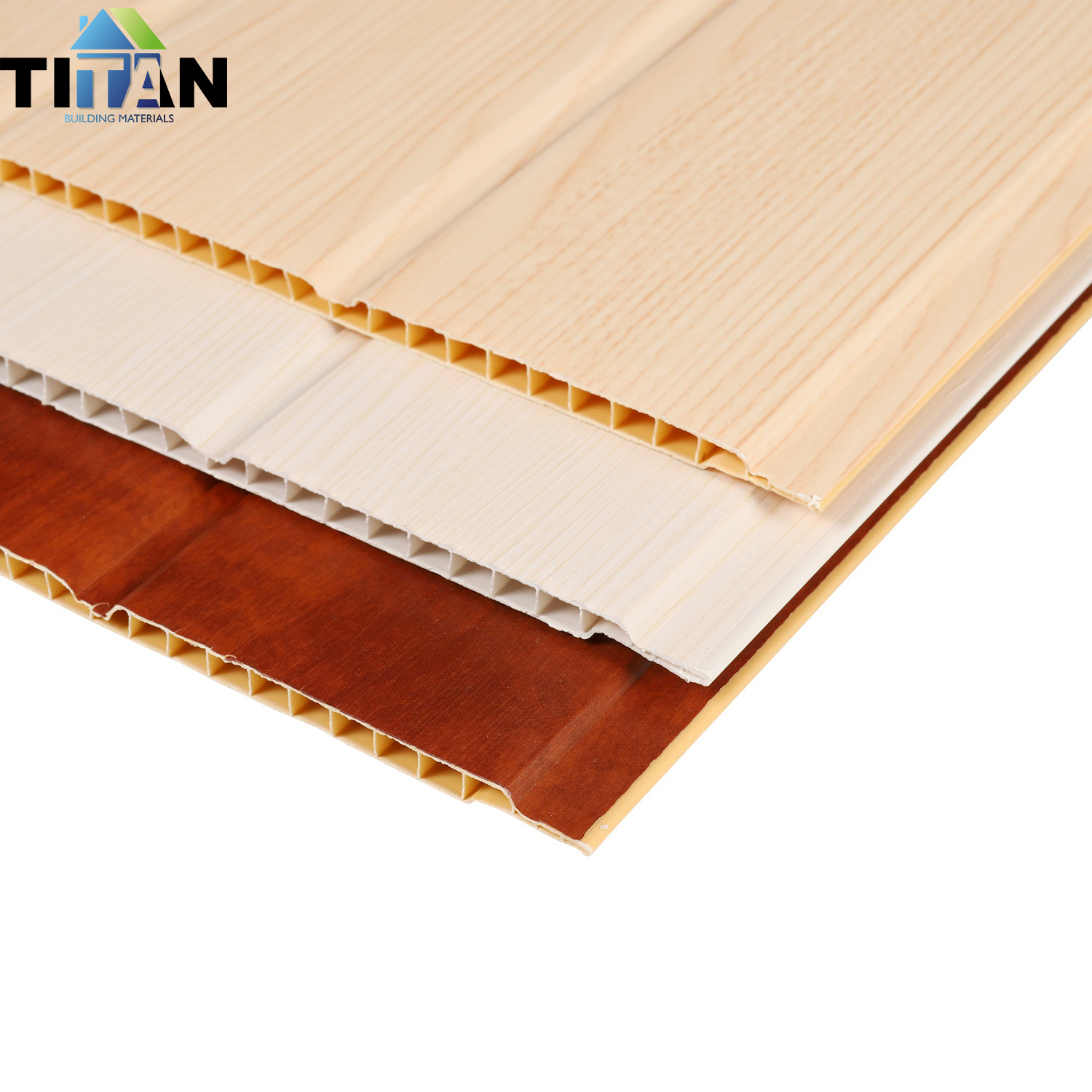 Filipinas 300MM * 7MM impresión de imitación de techo integrado tablero de ingeniería de instalación rápida refuerzo de techo de PVC