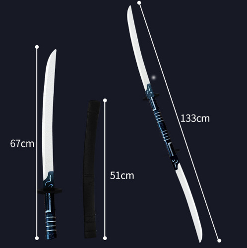Children's lightsaber laser sword fluorescent sticks boy cosplay glowing warrior toy sword and sword flashing sword street stall night market