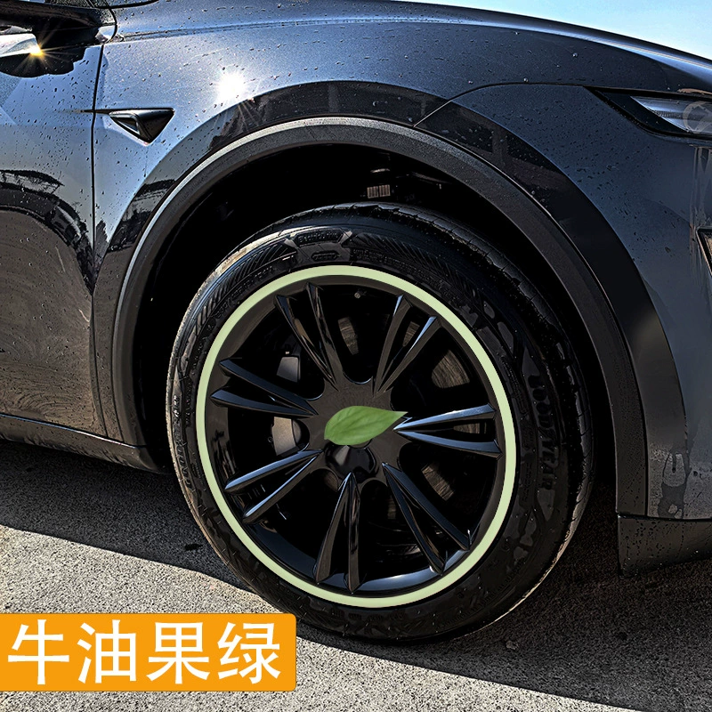 Tesla, hub, wheel, trend modified protective cover, new version, 1819 inch, collision protection