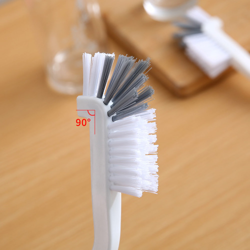 Cup brush artifact Japanese cup brush kitchen washing crayfish brush plastic long-handled bottle cleaning brush soy milk machine wall-breaking