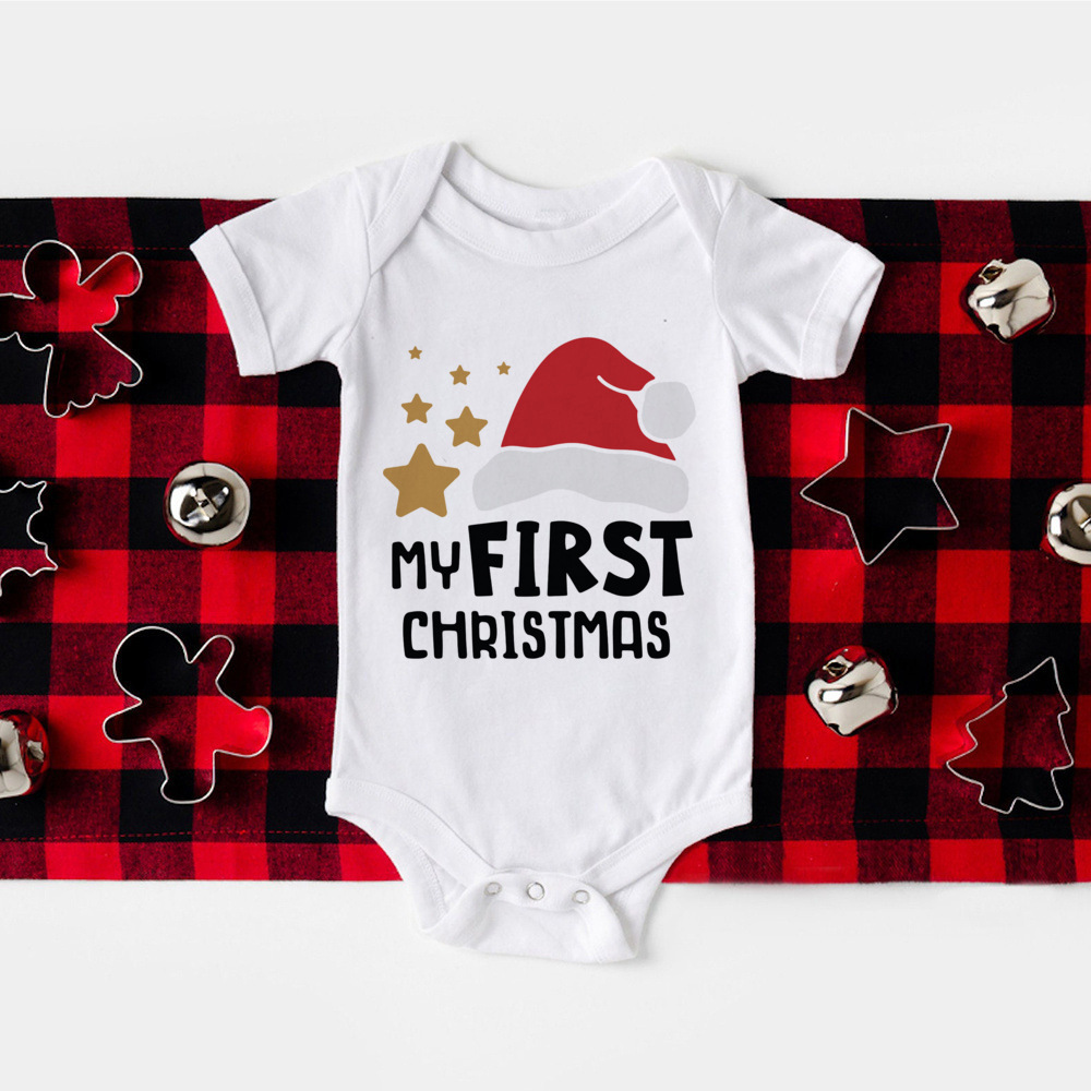 80g Weight Christmas Festival Christmas Baby Rompers 4
