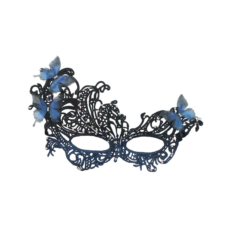 Amazon máscaras de moda europeas y estadounidenses máscaras de mitad de cara fiestas de baile pareja cara