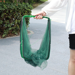 Wholesale shrimp pot umbrella net, automatic folding, thick frame, small-eyed eel cage, fishing gear, fishing net, lobster net