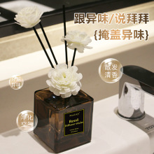 200毫升无火藤条香薰自然挥发散香器客房空气芳香剂浴室芳香摆件