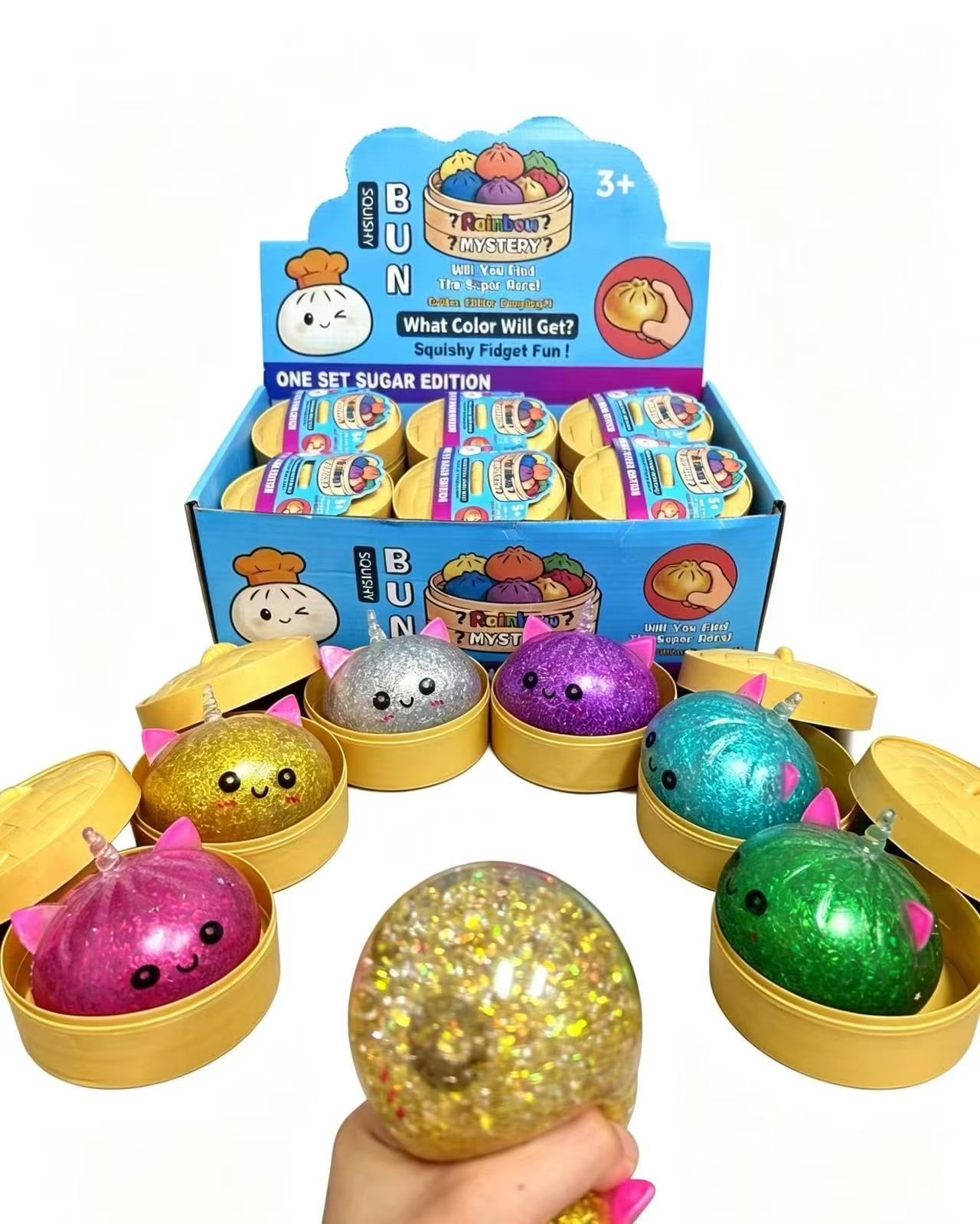 Bollos de unicornio de Goma de frutas de 8,5 cm