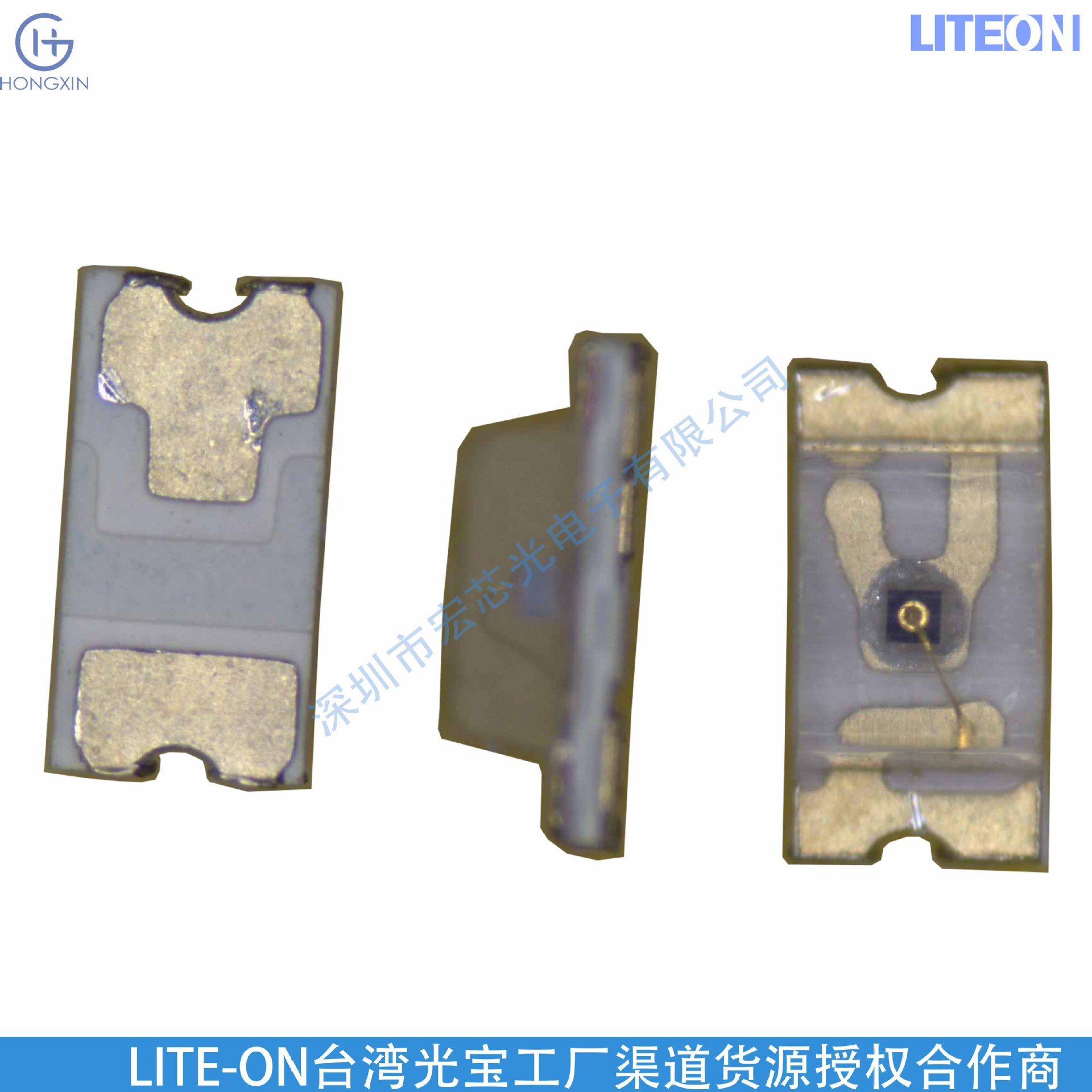 LTST-C191KEKT front-mount surface-mount LED, red light, wavelength 631~639nm