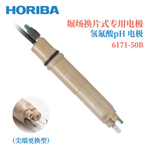 议价日本HORIBA堀场换片式专用电极氢氟酸PH电极6171-50B