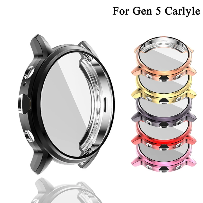 Подходит для Fossil Fossil Gen5 Carlyle защитный корпус Gen5 все‑в‑одном TPU с электропокрытием защитная крышка