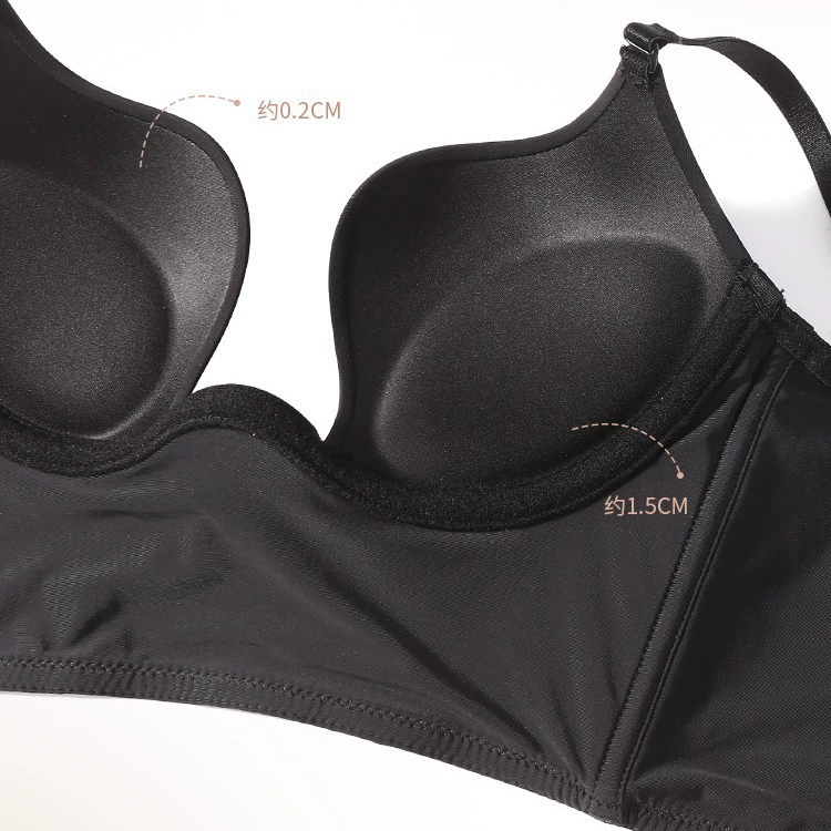 Sexy underwear, push up bra, supporting set, backless, beautiful back