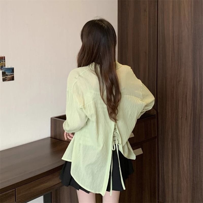 Chiffon Sun Protection Shirt for Women, Two-Piece Set, Summer Breathable Versatile Shirt, Sunshade Chiffon Shirt, Thin Shirt Jacket, Trendy Chiffon Sun Protection Shirt for Women, Two-Piece Set, Summer Breathable Versatile Shirt, Sunshade Chiffon Shirt, Thin Shirt Jacket, Trendy