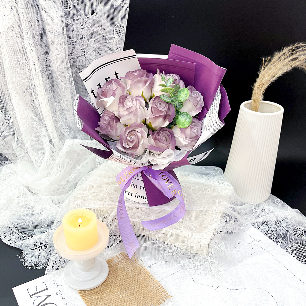 10 글자 - 매화 보라색