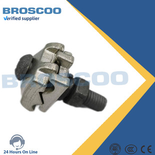 Railway Cable Connection Terminal Cable Clamp Terminal Clamp Power Fit Grounding Clamp Brass Clamp