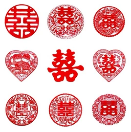 气球;场地布置道具;喜字