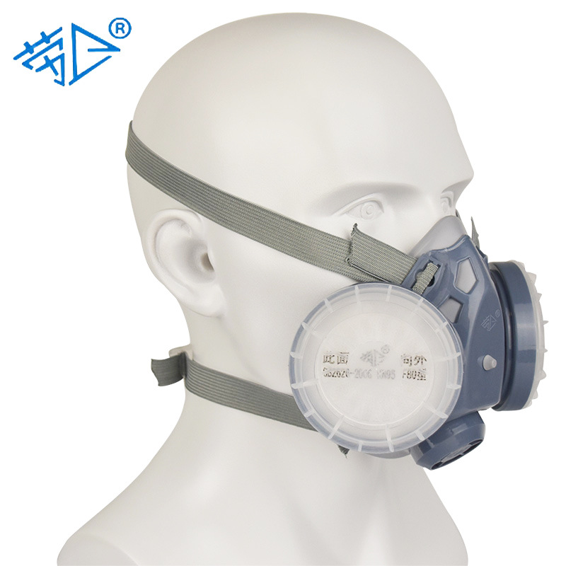 劳卫防尘口罩头戴式防雾霾打磨粉尘异味过滤式可水洗口罩