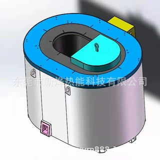 椭圆形熔锌电炉 锌合金电熔化保温炉 熔锌化锌炉 锌粉喷吹熔化炉