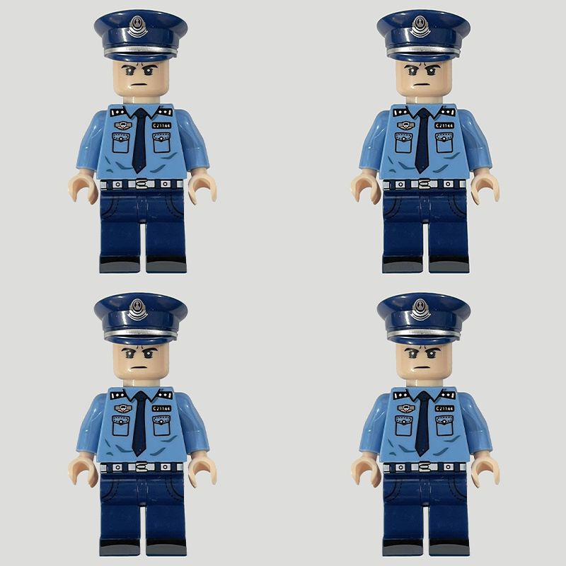 中国の積み木組み立て軍事ミニフィギュア特殊部隊警察武器男の子組み立ておもちゃレゴプラスチックと互換性あり|undefined