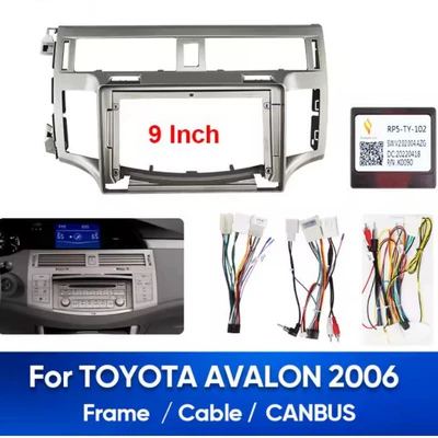 Suitable for 2006 Toyota Avalon Android Large Screen Navigation Box Audio and Video Modification Panel Bracket 9inch