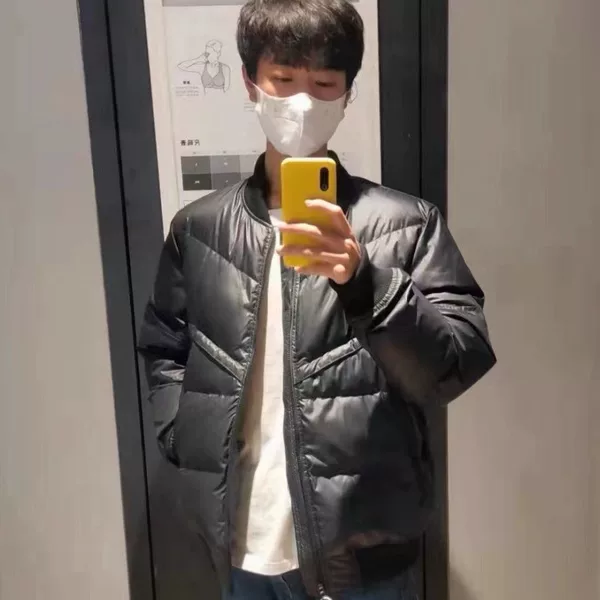 2026 Winter New Model: Best-selling Thickened Cotton Jacket for Men, Casual Fashion Loose-Fit Puffer Jacket, Warm Cotton Coat