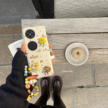 ins搞怪立体饼干彩条适用于华为pocket2手机壳折叠少女心三星zflip4/5/6新款小米折叠屏oppofindn3/2小众