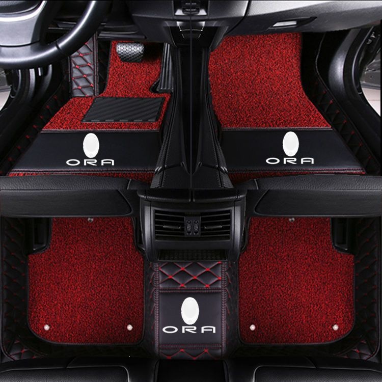 Suitable for ORA Black Cat iQ, ORA Good Cat R1, White Cat, Lightning Cat, Ballet Cat, special full-coverage car floor mats