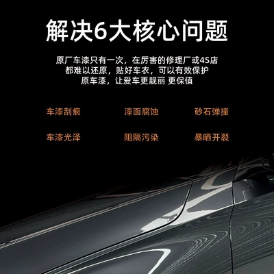 Car paint protective film transparent film, PPF paint protection