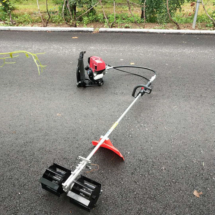 厂家小型背负式松土割草机 家用汽油收割机 山地开荒打草割灌机