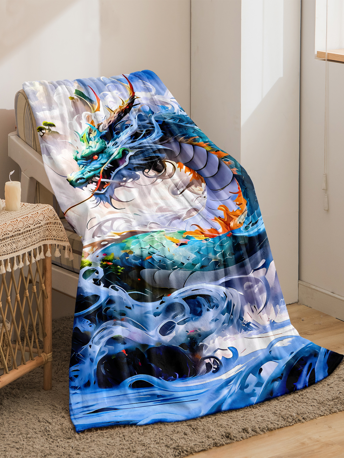 Dragon Pattern Blanket 5