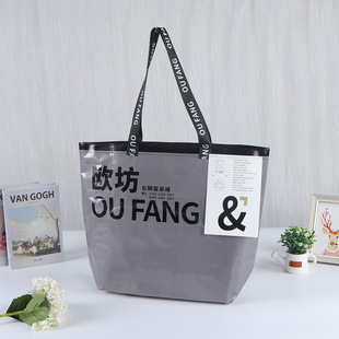 Customized Pp Color-Printed Laminated Exhibition Shopping Advertising Bags, Clothing Tote Bags