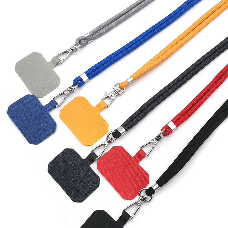 Fashion Solid Color Adjustable Crossbody Strap Mobile Phone Anti-lost Fixed Lanyard display picture 2