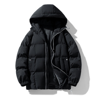 Customized Logo Couple Style Winter Thickeneded Men's Outwear Cotton Outwear Youth Bread Outwear Warm down Cotton Outwear m