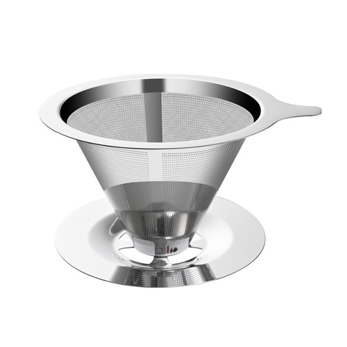 Coffee Filter Mesh 304 Stainless Steel Double Layer Pour Over Coffee Maker Coffee Set Drip Coffee Portable Filter