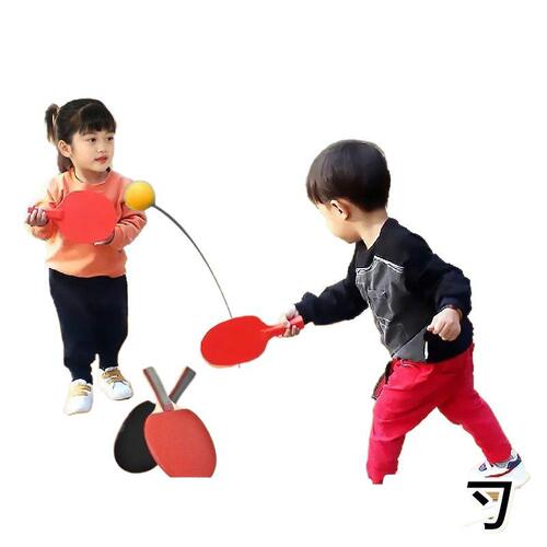 The Same Model Table Tennis Trainer for Adults and Kids, Indoor Interactive Toy, Table Tennis Solo Practice Equipment