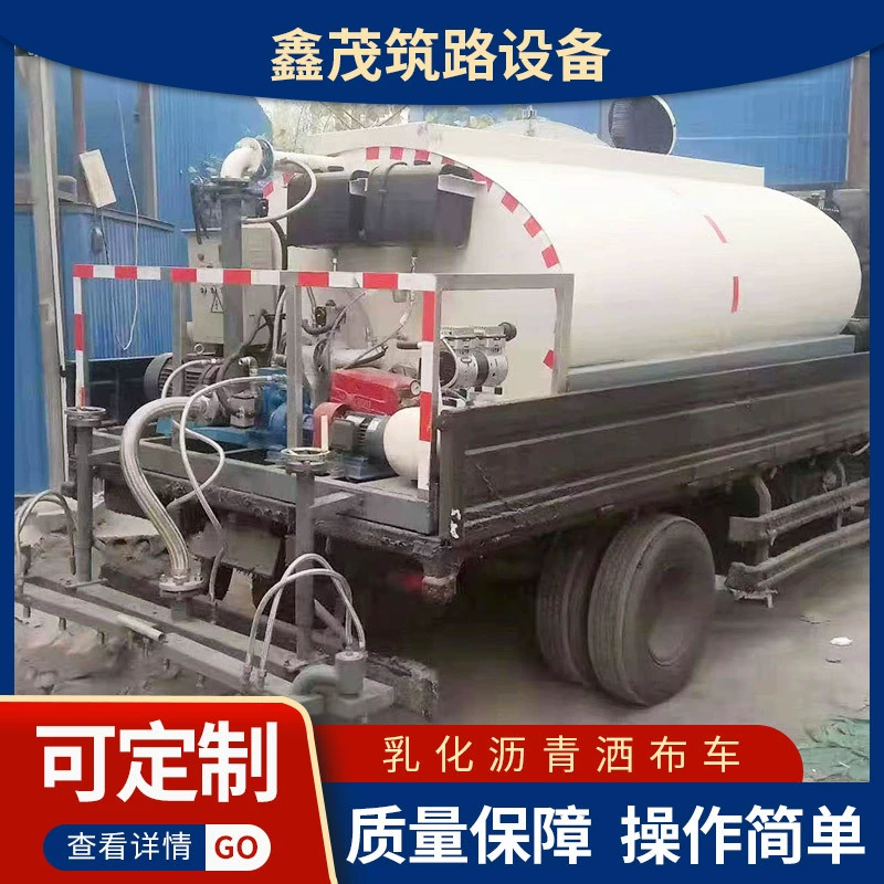 Интеллектуальный распределитель асфальта Муниципальный дорожный ремонт эмульгированный распределитель асфальта 4 Площадь 6 Квадратный эмульгированный распределитель асфальта