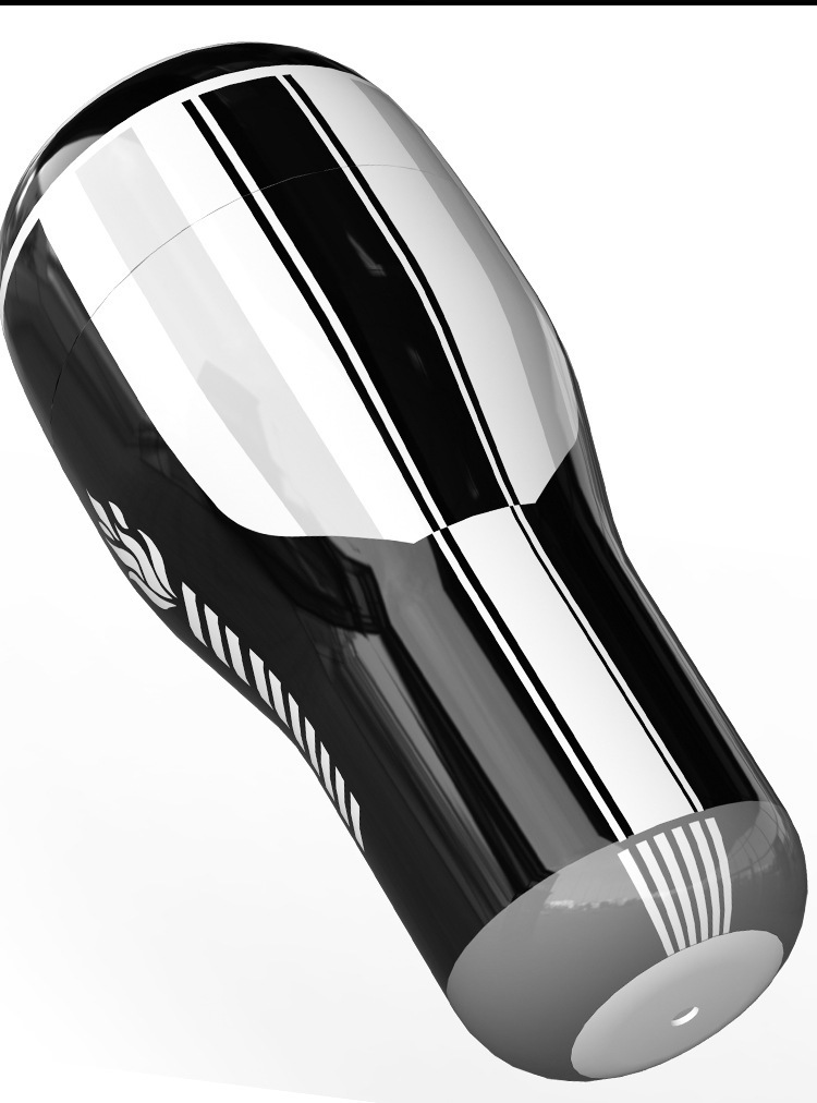 Men’s Aircraft Cup Masturbation Device with ABS and TPE, Manual Portable Penis Exerciser — detail image 4