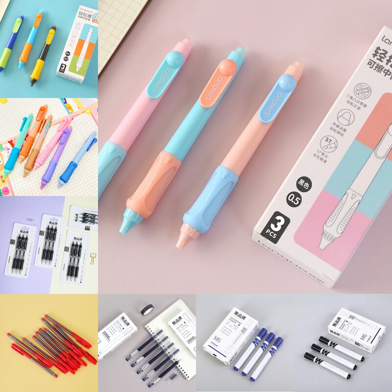 Languo Zhengzhi Hot Erasable Gel Pen Kidsren's Correction Positioning Push-Type Erasable Writing Black Water Pen Wholesale Languo Zhengzhi Hot Erasable Gel Pen Kidsren's Correction Positioning Push-Type Erasable Writing Black Water Pen Wholesale