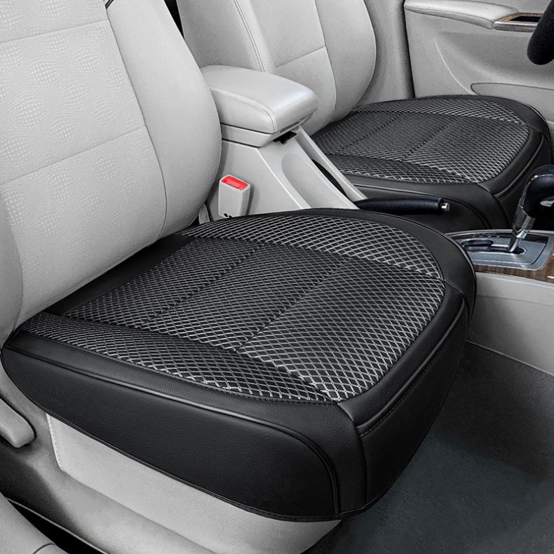 25-Year Breathable All-Season Universal Car Seat Cushion Pu Multi-Piece Set Small Three-Piece Original Factory Direct Delivery Breathable Mesh