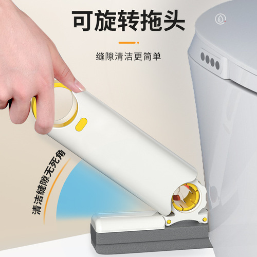 Mini Small Mop Household Car Use Lightweight Mini Version New Portable Non-Falling Hair Special Use No Hand Washing Rotating