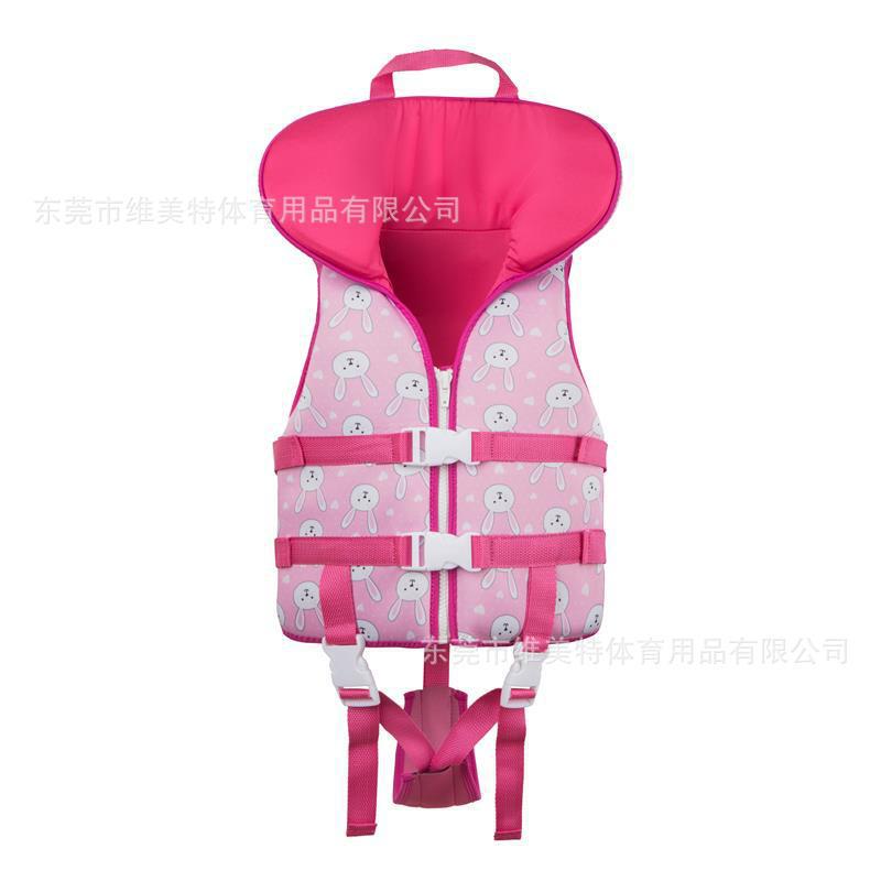 Children's Buoyancy Vest Swimsuit Life Jacket Baby Floating Vest Life-Saving Wading Swimming Equipment High Cartoon Pattern